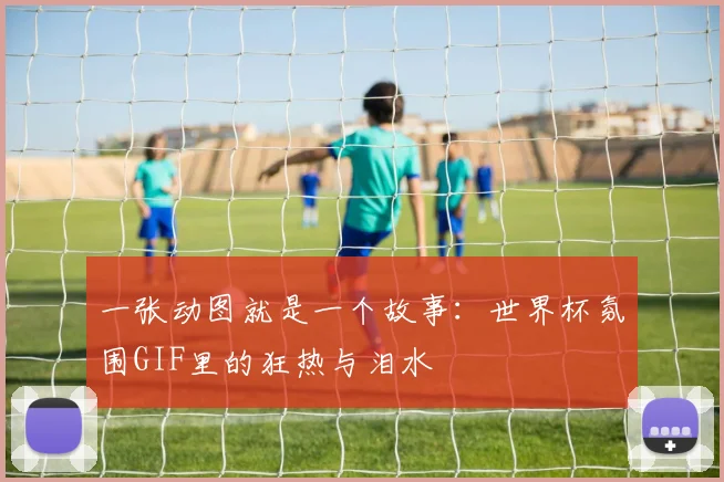 一张动图就是一个故事：世界杯氛围GIF里的狂热与泪水
