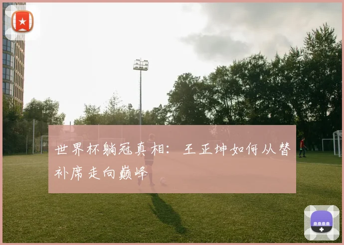 世界杯躺冠真相:王正坤如何从替补席走向巅峰